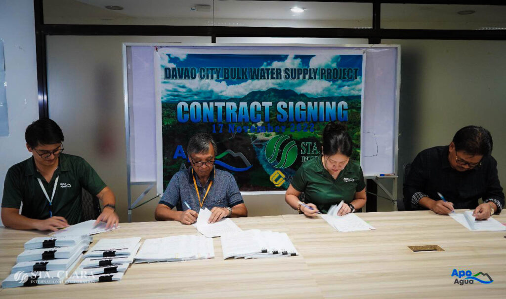 Davao City Bulk Water Supply Project Contract Signing
